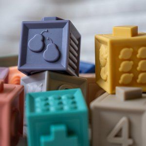 Silicone Interlocking Building Blocks